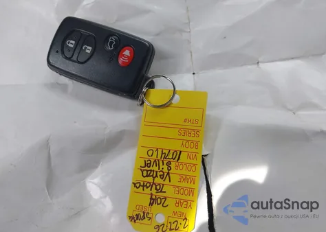 2014 Toyota Venza Xle V6 from USA, damaged, VIN 4T3BK3BB7EU107410